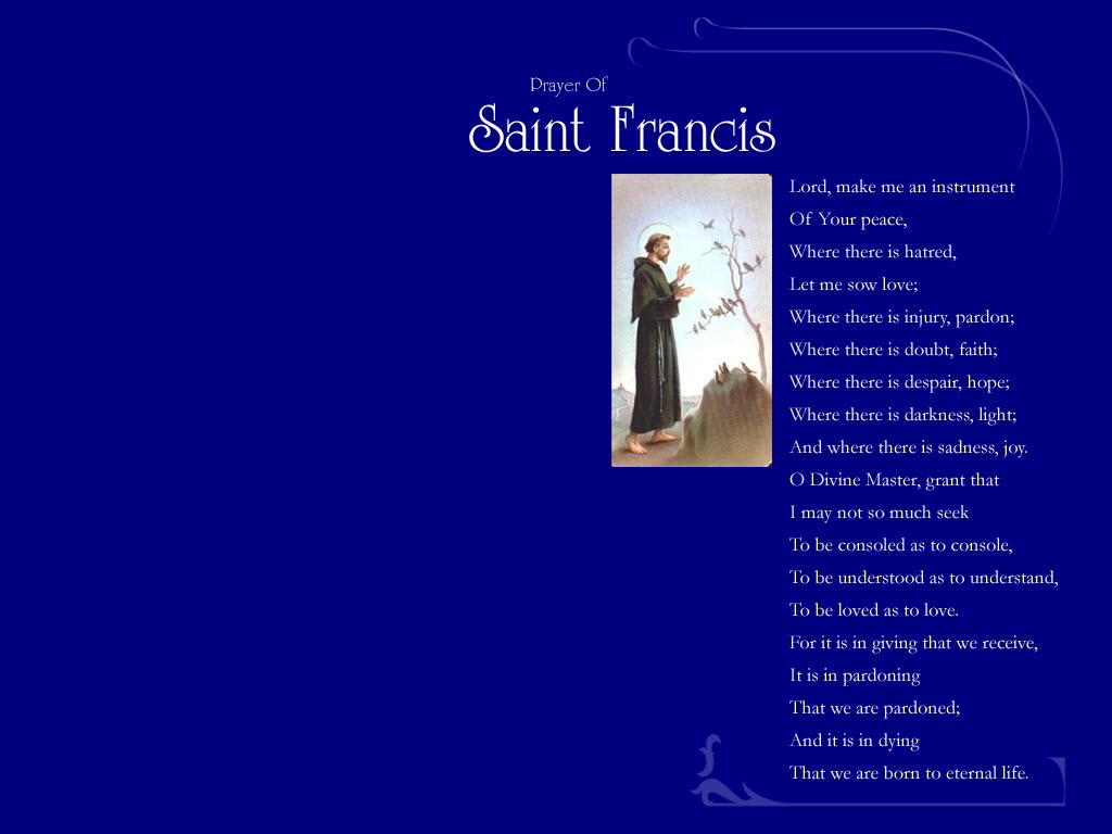 St Francis Prayer (1)